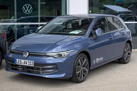Volkswagen Golf actual, azul